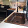 Angelico Copper 33" Single Bowl Drop-In Kitchen Sink with 4 Holes