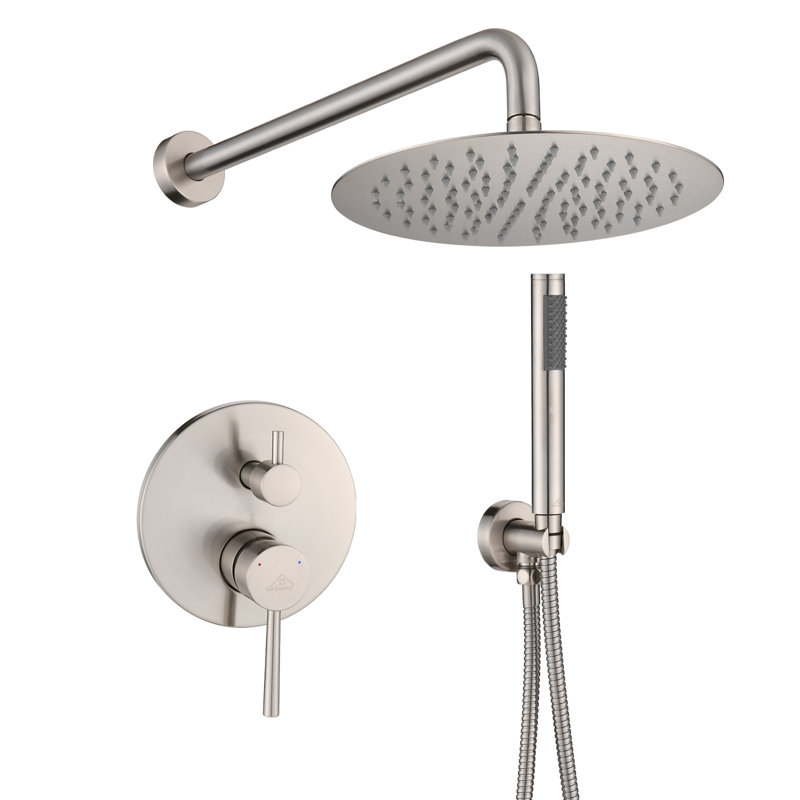 Système de douche complet avec valve brute