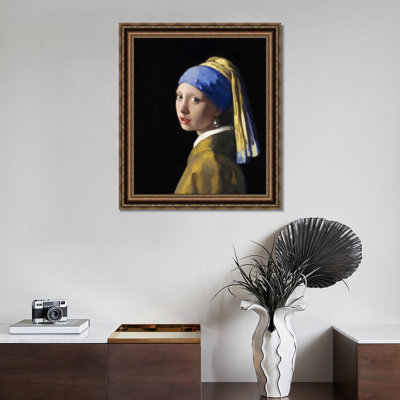 " Girl With A Pearl Earring By Johannes Vermeer " by Johannes Vermeer