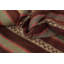 Tapis kilim Earthy Tones 4 x 6 avec rayures horizontales rustiques