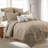 Muslin Stitch Taupe Full/Queen Quilt Set-119377467