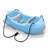 Step2 Plastic Blue/Grey Two Person Glider Swing Seat with Chains