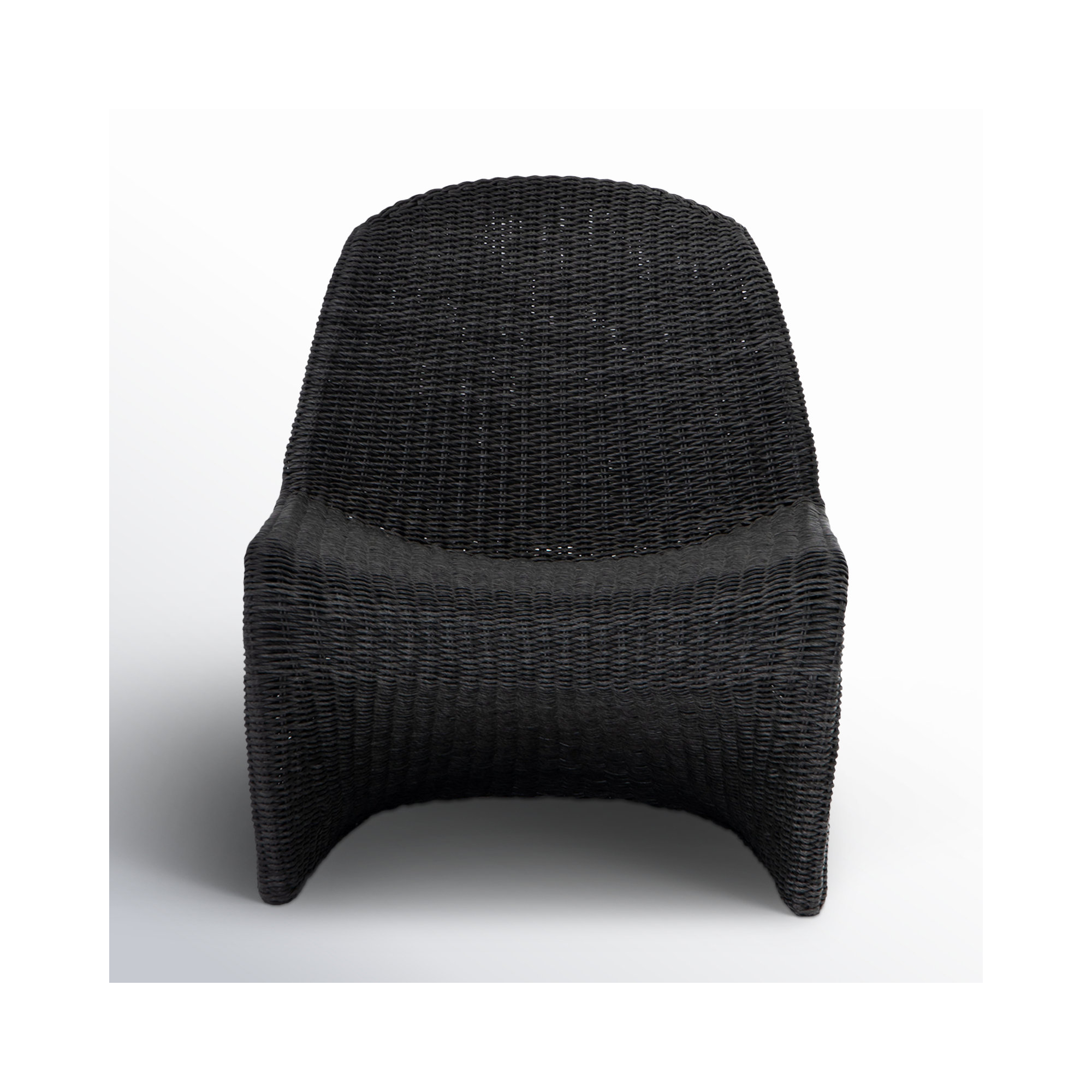 Daughtery Patio Chair, Vintage Coal