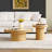 Round Nesting Table with sturdy base-1667569154