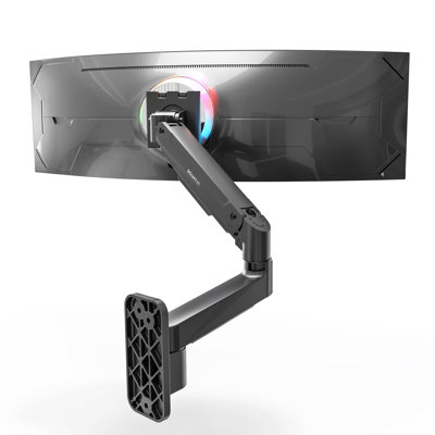 Heavy-Duty Single Monitor Wall Mount for Monitors up to 49" Ultrawide