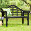 Banc de jardin en bois d'eucalyptus Lutyens-1420263262