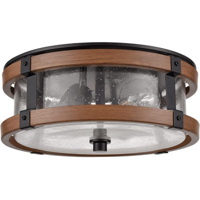 Aceston Glass Flush Mount
