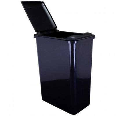 Plastic Open Kitchen Trash Can