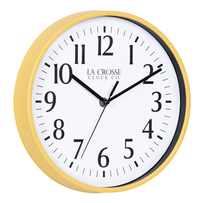 Horloge murale analogique à quartz 10 po La Crosse