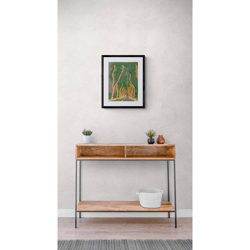 Acorns Framed Print, 20" H x 16" W