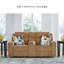 Causeuse inclinable avec console Jhanae