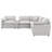Grey 7-piece Modular Power Reclining Sectional Sofa