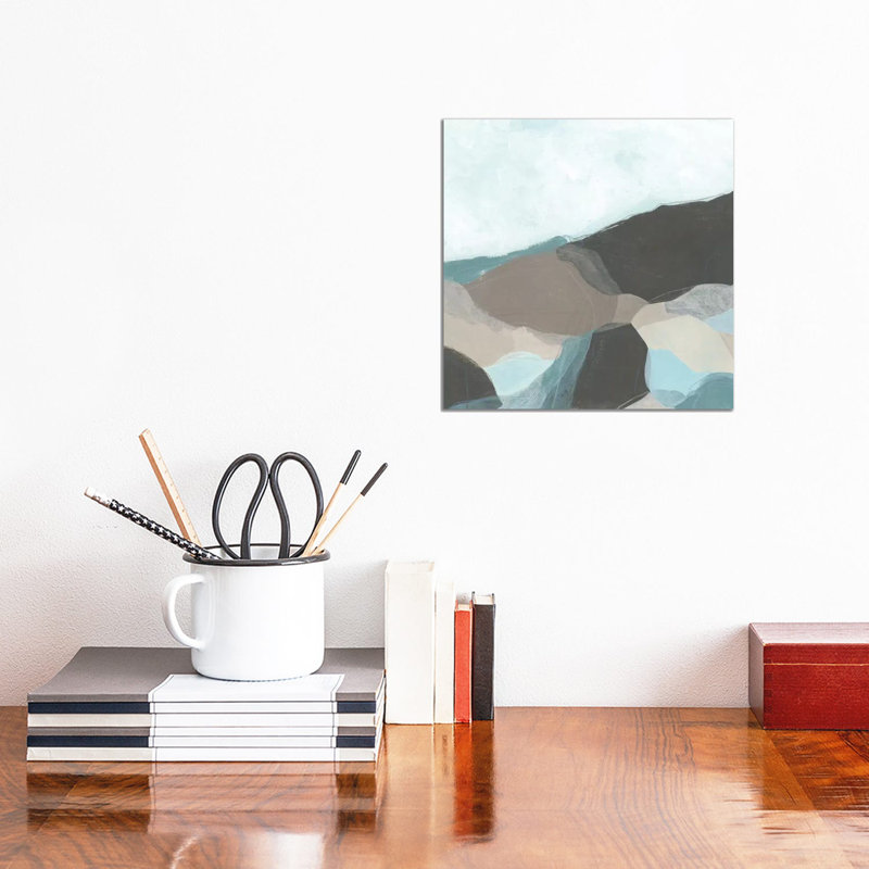 Riverbend Valley II by June Erica Vess - Wrapped Canvas Print, 30.48cm H x 30.48cm W