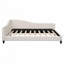 L-Shaped Linen Daybed,with Solid Wood Legs-523810498-523810496