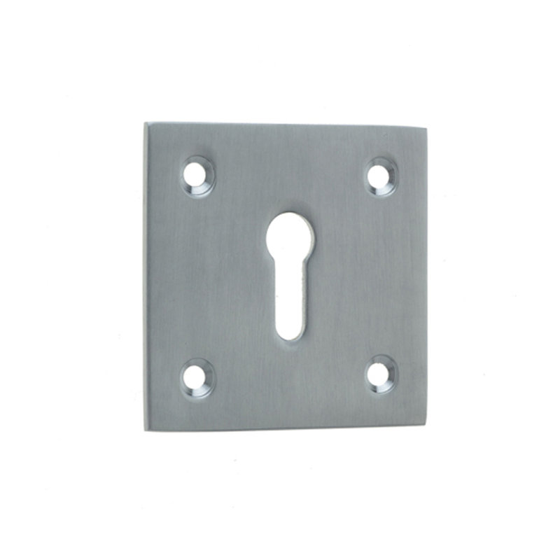 Brass Escutcheon, Satin Chrome