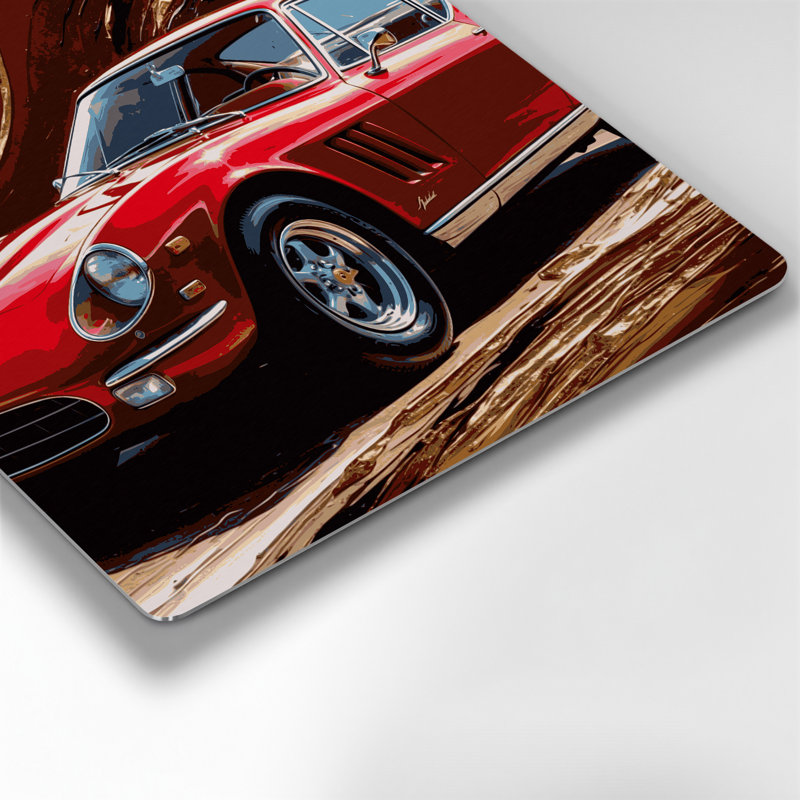 Transport, art de voiture exotique de luxe, H 12 po x l 12 po x P 0,05 po