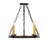 20" Wide Ashley 4 Light Chandelier
