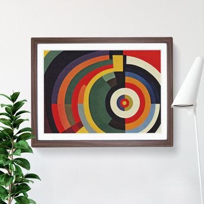 XH1022-1255X Beaming Modern Art - Single Picture Frame Print