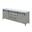 Plateau de meuble-lavabo double l 80 po x P 22 po Marsyas-172310158-263637076