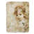 Beige clair / brun foncé