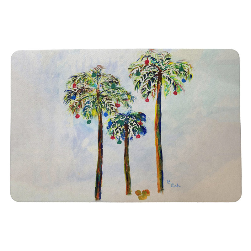 Adyanna Non-Slip Christmas Indoor / Outdoor Doormat
