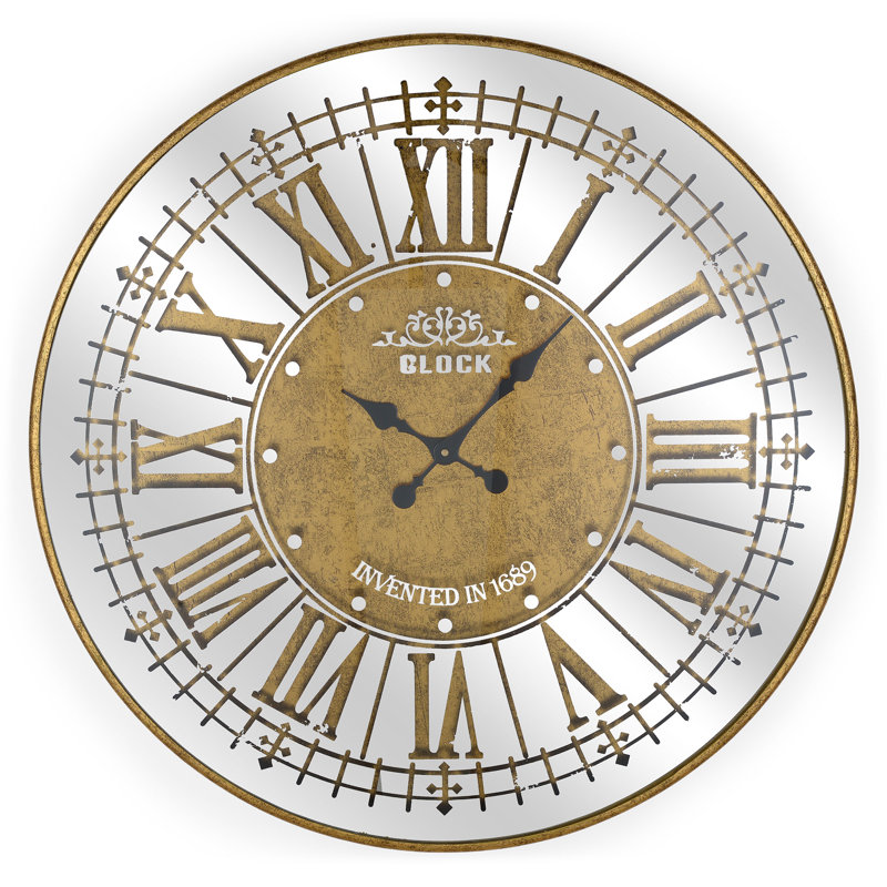Newlon Metal Wall Clock