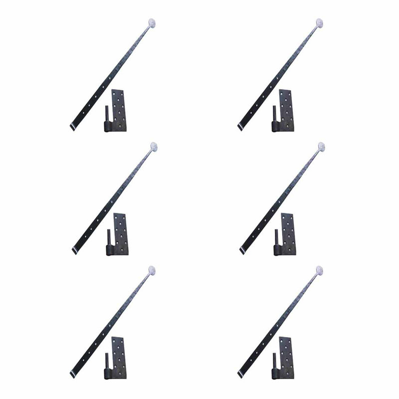 Charnière de porte simple h 4,75 po x l 24 po