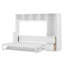 Lit escamotable double Kenelm avec placard et tiroirs-916224820