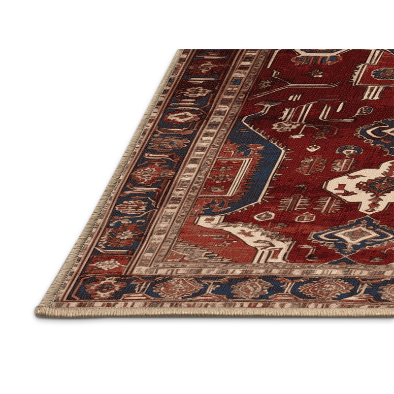 Tapis brun lavable à la machine, Rectangle 2 pi x 3 pi