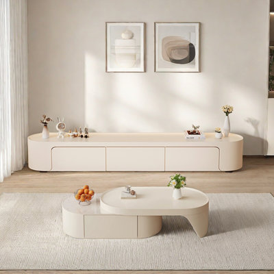 Meuble télé et table basse style français
