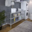 Table de travail en acier inoxydable avec deux tablettes-60901504