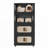 20" Side Wide Folding Storage Cabinet ,4 Tiers