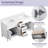 Mirren 60" Double Bathroom Vanity Base Only