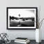 Dancing upon the Beach in Abstract - Picture Frame Painting Print-55679824-55679822