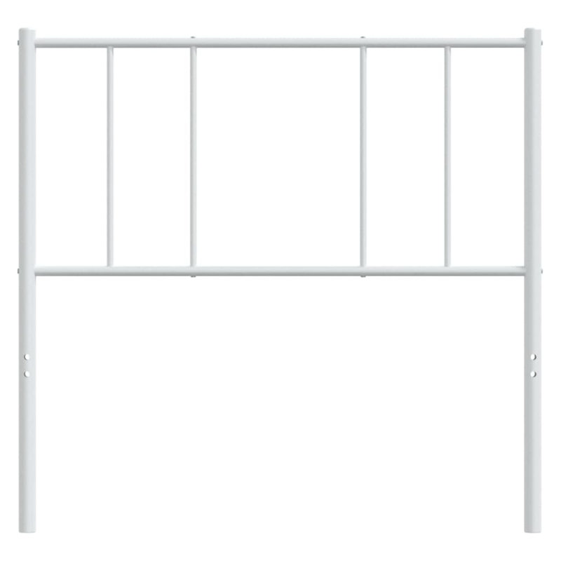 Eilleen Durable Metal Headboard, Modern Style, California King, White