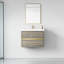 Meuble-lavabo de 30 po avec lavabo. Espace de rangement flottant gris cendré. Pré-assemblé pour plus de commodité. Organisation intérieure en forme de U. Comptoir en résine de pierre. Mécanisme de tiroir à fermeture silencieuse.