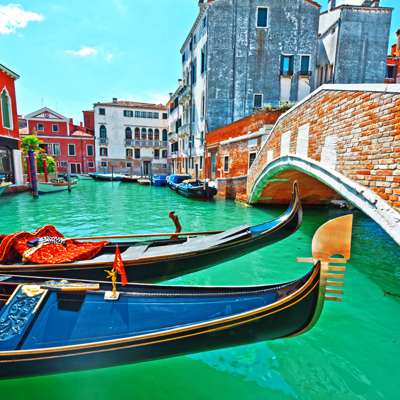 Venice by Gkuna - Wrapped Canvas Print, 122cm H x 122cm W
