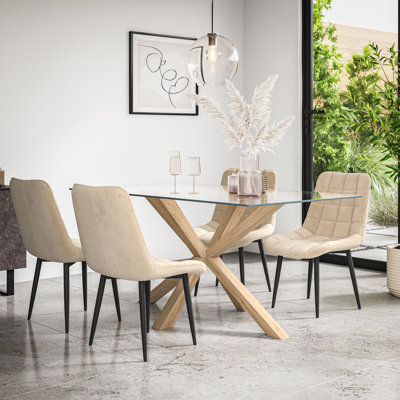Ahni 4 - Person Dining Set