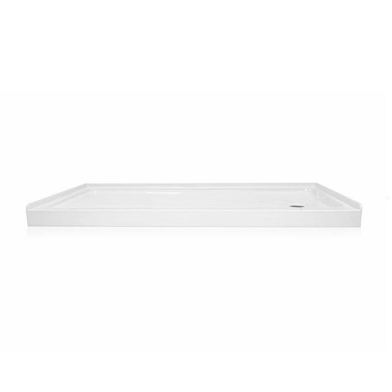 Ella Shower Base Acrylic 30" x 60" Right Drain, Right