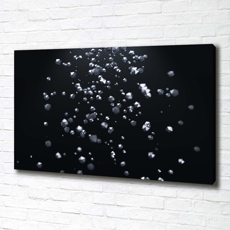 3D abstraction 1 Piece Wrapped Canvas Wall Art