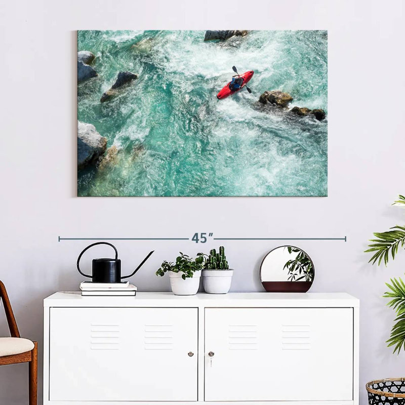 Sireci Soca River Kayak Ride, 26'' H x 39'' W