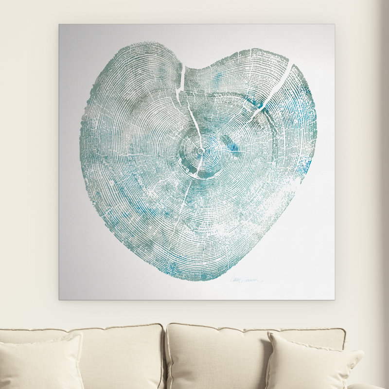 " Heart Tree II ", 16" H x 16" W x 1.5" D