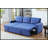 Upholstered Pull Out Sectional Sofa With Chaise