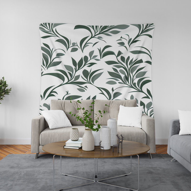 Tapisserie murale, H 88 po x l 104 po