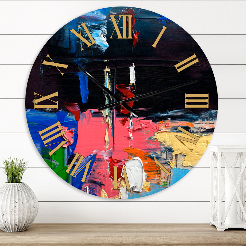 Horloge murale moderne, Surdimensionné