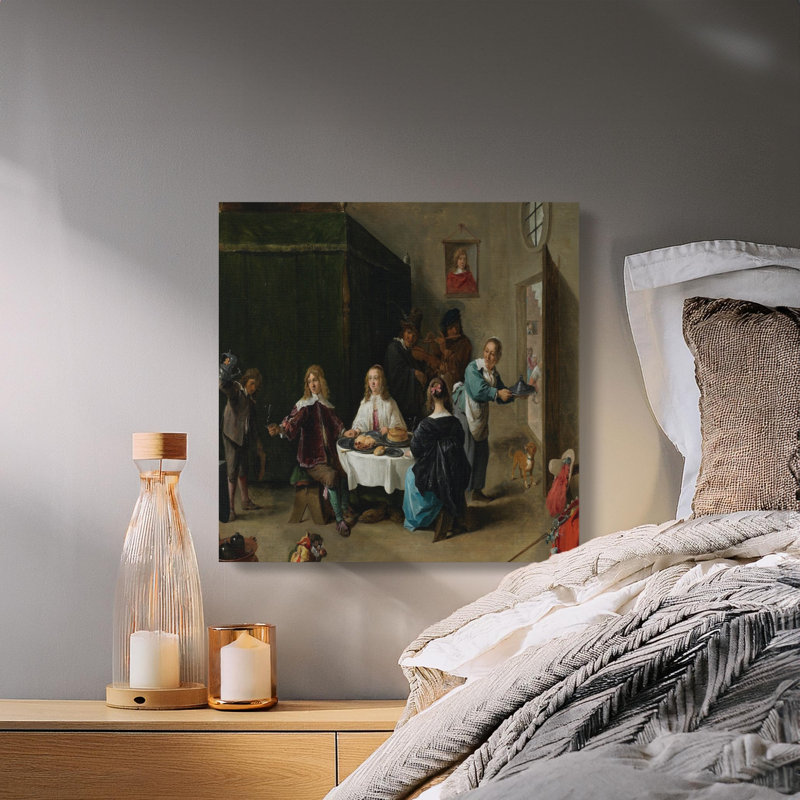 Kearse Wrapped Canvas Print Set, 32x32