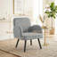  Lounge Chair Velvet Upholstered Spring Cushion Cream White-96466179-96466238
