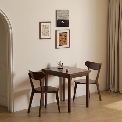 Solid Oak Folding Dining Table
