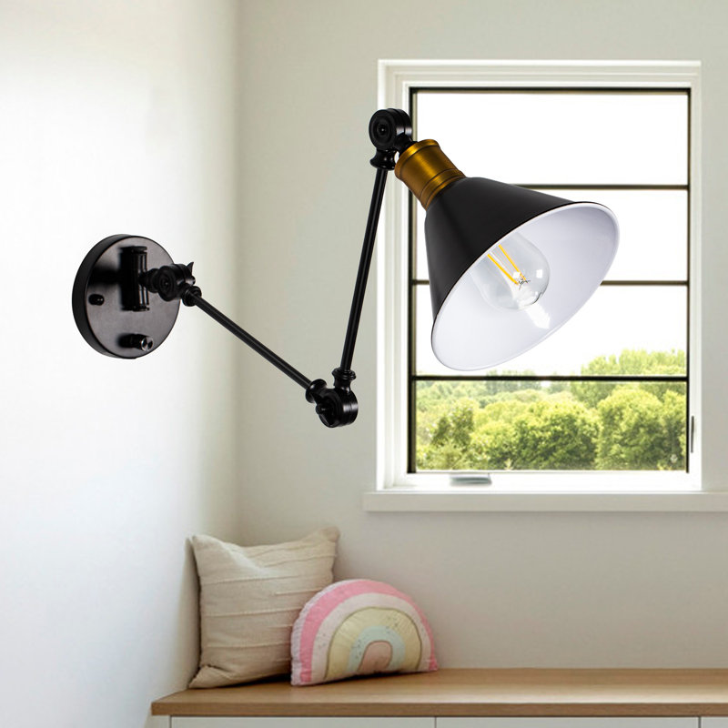 Tarun Plug-in Swing Arm Sconce