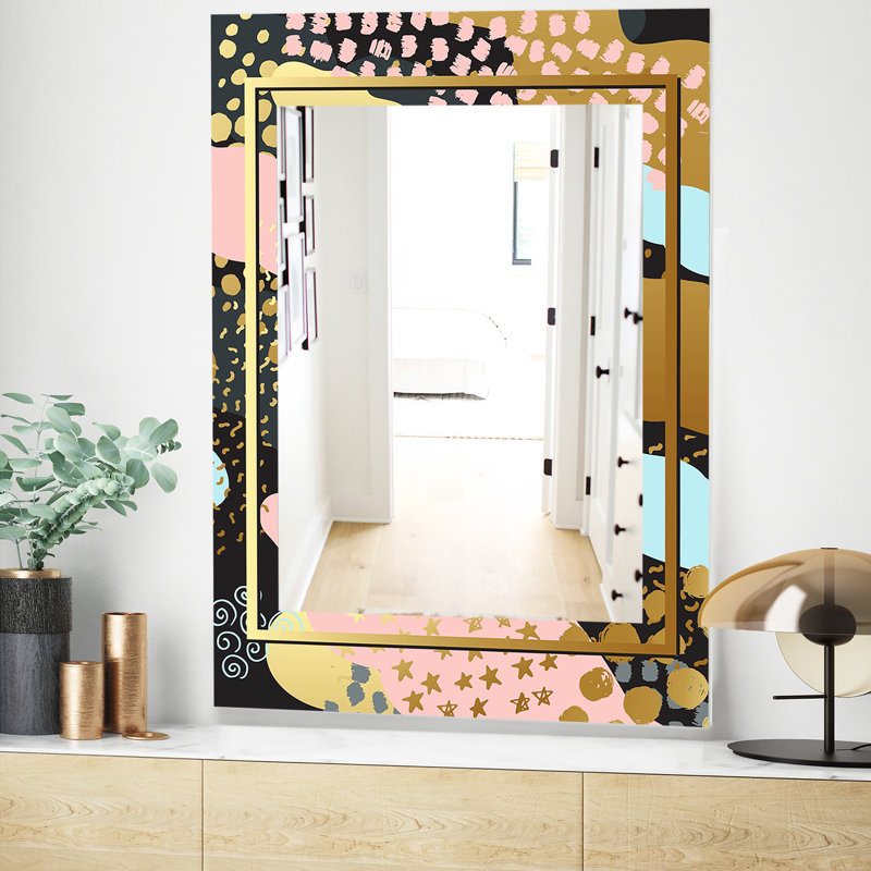 Miroir de coiffeuse Playful Glam, H 39,4 po x l 29,5 po